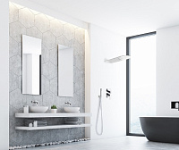 Ramonsoler Alexia Душевой комплект встраиваемый с тропическим душем, цвет: хром SK3615021