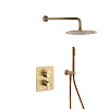 Ramonsoler Alexia Душевой комплект встраиваемый с термостатом, цвет: золото брашированное K3687011OC