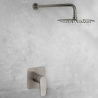 Ramonsoler Alexia Встраиваемый смеситель на 1 потребителя, цвет: никель брашированный 361801SNC