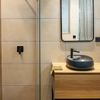 Ramonsoler Alexia Встраиваемый смеситель на 1 потребителя, цвет: матовый черный 361801SNM