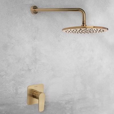 Ramonsoler Alexia Встраиваемый смеситель на 1 потребителя, цвет: золото брашированное 361801SOC