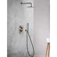 Ramonsoler Alexia Встраиваемый смеситель на 2 потребителя, цвет: никель брашированный 361502SNC