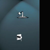 Ramonsoler Drako Душевой комплект встраиваемый с тропическим душем, цвет: хром K3318012