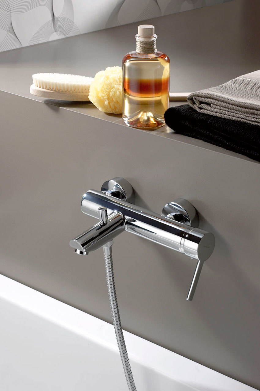 Ramonsoler Drako Смеситель для ванны настенный однорычажный, цвет: хром 3305S