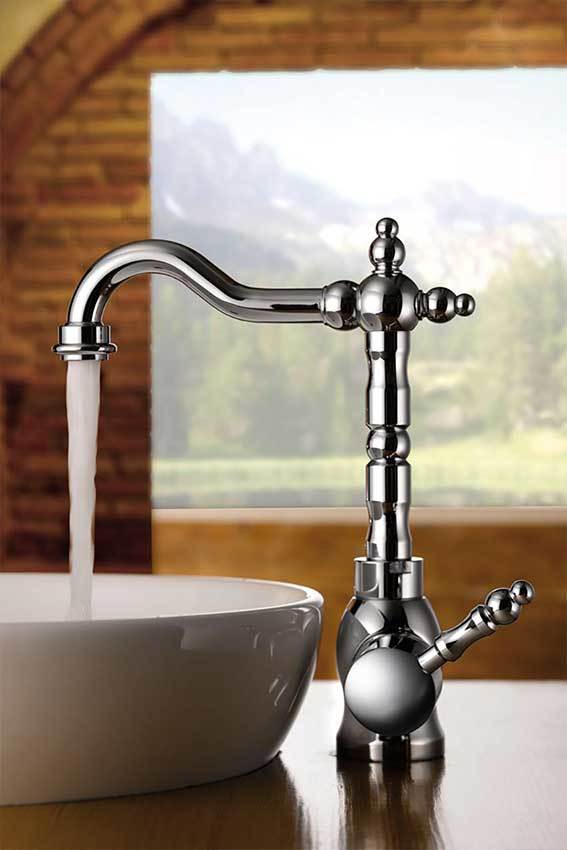 Ramonsoler Gaudi Смеситель для раковины высокий однорычажный, цвет: хром 3029