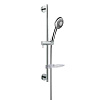 Ramonsoler Hidroterapia Душевой гарнитур: душевая штанга с душевым комплектом, цвет: хром 377302AS