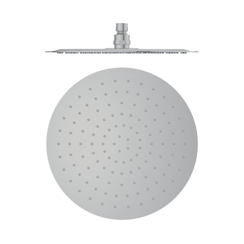 Ramonsoler Hidroterapia Лейка тропического душа из нержавеющей стали, цвет: никель брашированный RM250NC