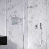 Ramonsoler Hidroterapia Лейка тропического душа из ABS-пластика, цвет: хром RPK225