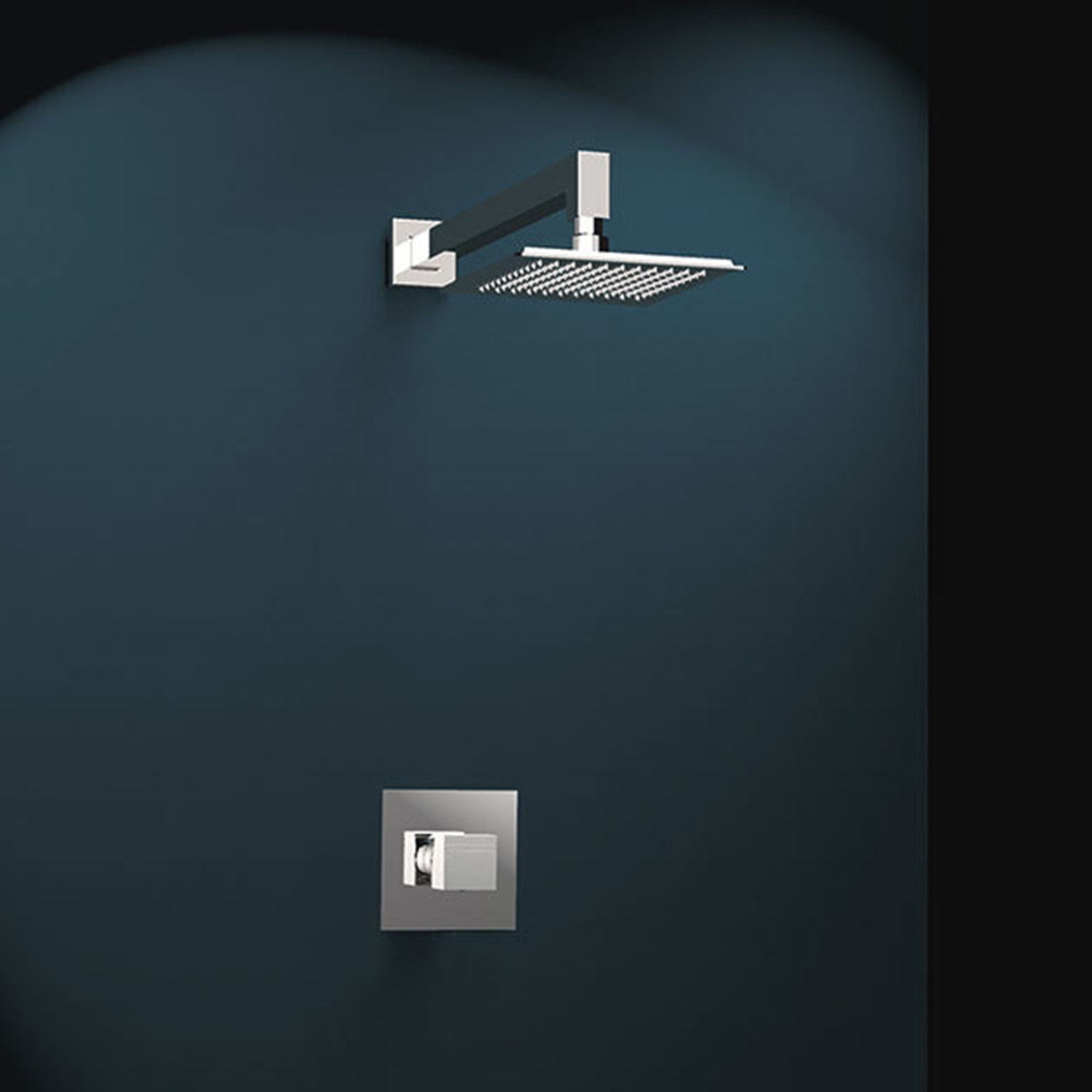 Ramonsoler Kuatro Душевой комплект встраиваемый с тропическим душем, цвет: хром K4718012