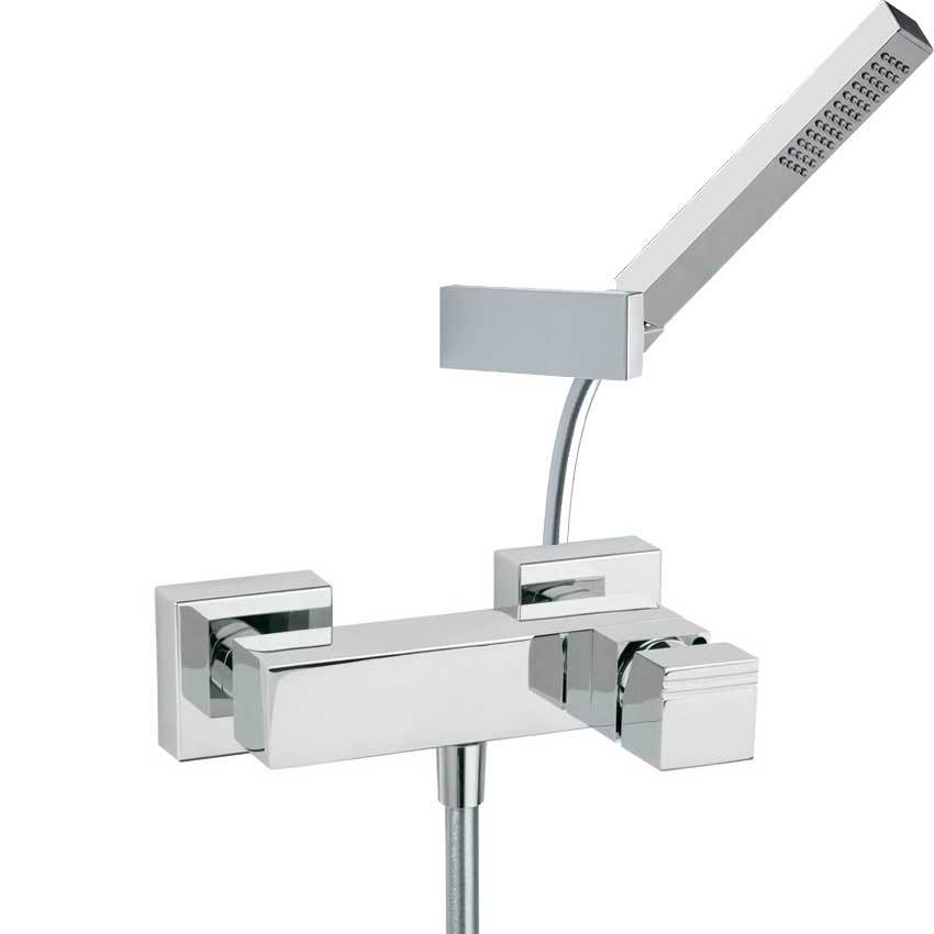 Ramonsoler Kuatro Смеситель настенный с душем, цвет: хром 4728MK