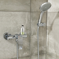 Ramonsoler New Fly Смеситель настенный с душем, цвет: хром 570802T1
