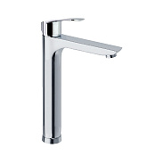 Ramonsoler New Fly Смеситель для раковины высокий для раковины чаши однорычажный, цвет: хром 571001