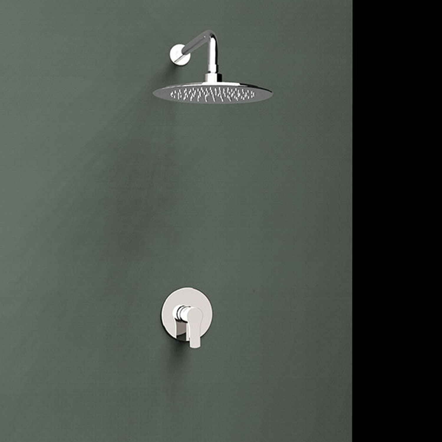 Ramonsoler Titanium Душевой комплект встраиваемый с тропическим душем, цвет: хром K1818013