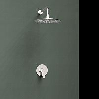 Ramonsoler Titanium Душевой комплект встраиваемый с тропическим душем, цвет: хром K1818013