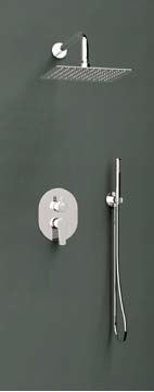 Ramonsoler Titanium Встраиваемый смеситель на 2 потребителя, цвет: хром 181502S