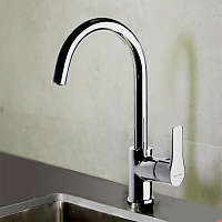 Ramonsoler Titanium Смеситель для раковины высокий однорычажный, цвет: хром 1836