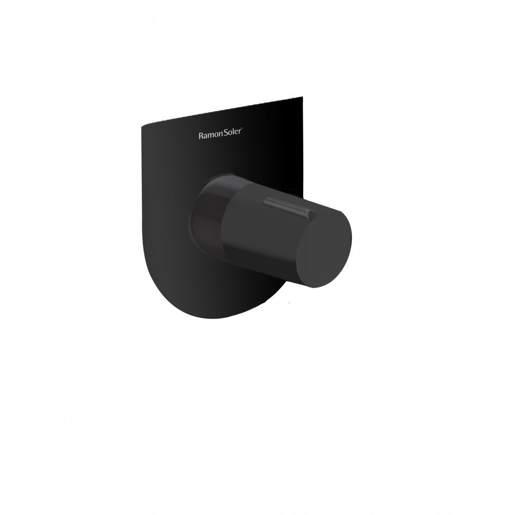 Ramonsoler Tzar Встраиваемый смеситель на 1 потребителя, цвет: матовый черный 341801SNM