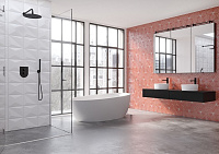 Ramonsoler Tzar Встраиваемый смеситель на 3 потребителя, цвет: матовый черный 341503SNM