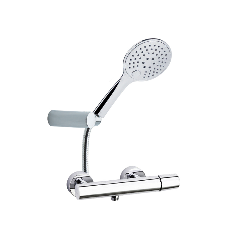 Ramonsoler Tzar Смеситель настенный с душем, цвет: хром 340801TR