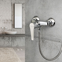 Ramonsoler Ypsilon Plus Смеситель настенный однорычажный, цвет: хром 6408S