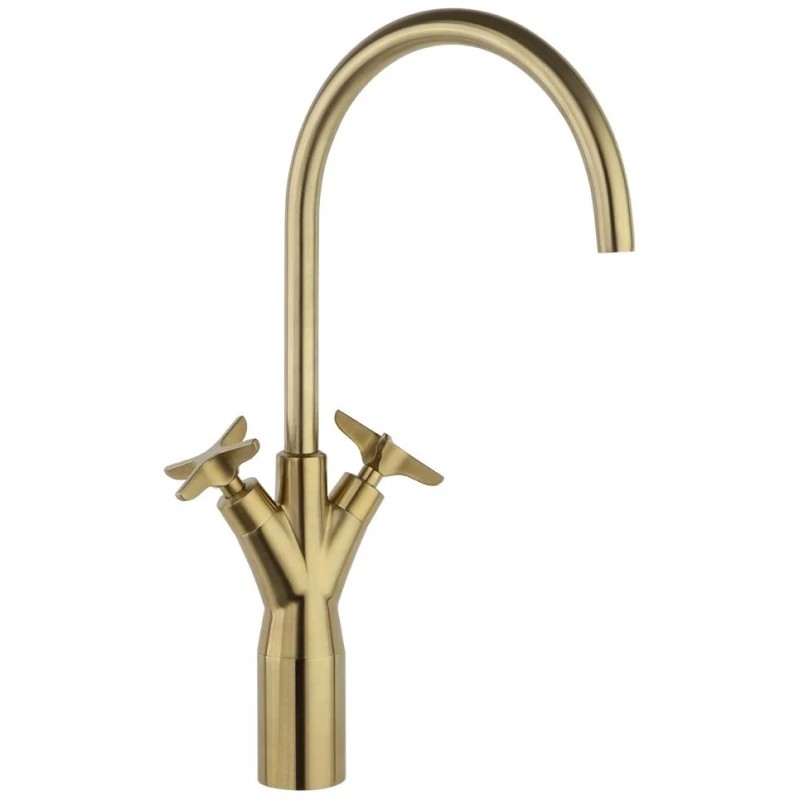 Ramonsoler Adagio Смеситель для раковины чаши, цвет: золото брашированное 911001OC