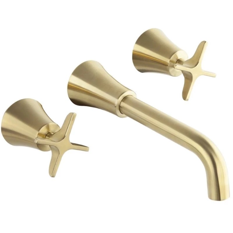 Ramonsoler Adagio Встраиваемый смеситель для раковины, цвет: золото брашированное 912001OC