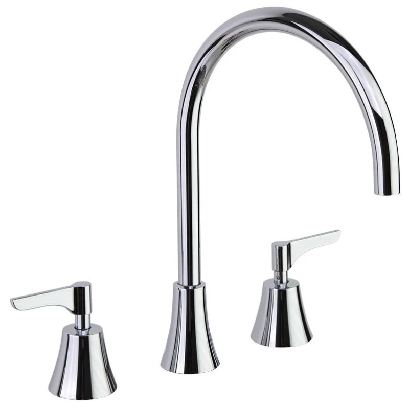 Ramonsoler Adagio Смеситель для раковины на 3 отверстия, цвет: хром 914201ML