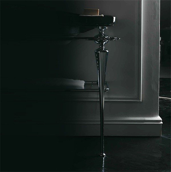 Galassia Ethos Ножки под раковину на 55 см, цвет: хром 8472