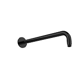 Almar Round Кронштейн для верхнего душа наст. 35 см, цвет: brushed absolute black E021113.AB