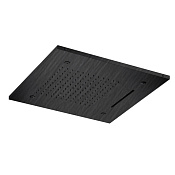 Almar Square 500 Потолочный душ 49,6х49,6 см, встраиваемый, 3 режима, цвет: brushed absolute black E044140.AB