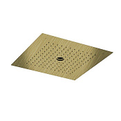 Almar Square 380 Потолочный душ 38х38 см, встраиваемый, 2 режима, цвет: brushed high brass E044258.HB