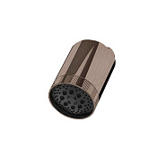 Almar Beam 100 Верхний душ с кронштейном настенным d10 см, 3 режима, цвет: brushed copper E044286.CO