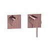 Almar Modular Square Смеситель для душа, внешняя часть на 2 потребителя, цвет: brushed copper E180191.CO