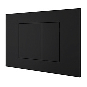 Almar WC Plate Кнопка смыва для бачка, цвет: polished deep black E330001.DB