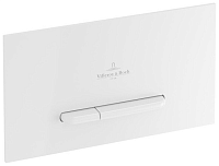 Villeroy & Boch Viconnect Кнопка смыва для унитаза, пластик, цвет: Белый глянцевый 92218068