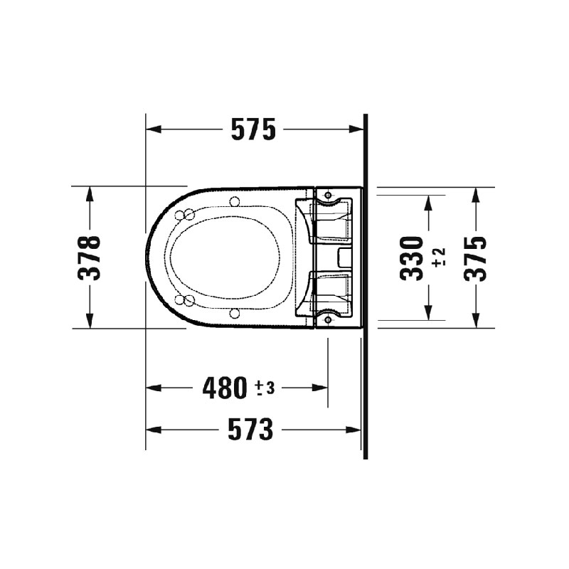 Duravit Starck F Lite Сиденье для унитаза-биде SensoWash, цвет: белый глянцевый 612001012000310