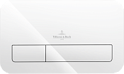 Villeroy & Boch Viconnect Кнопка смыва для унитаза, стекло, цвет: Glass Glossy White глянцевый 922400RE