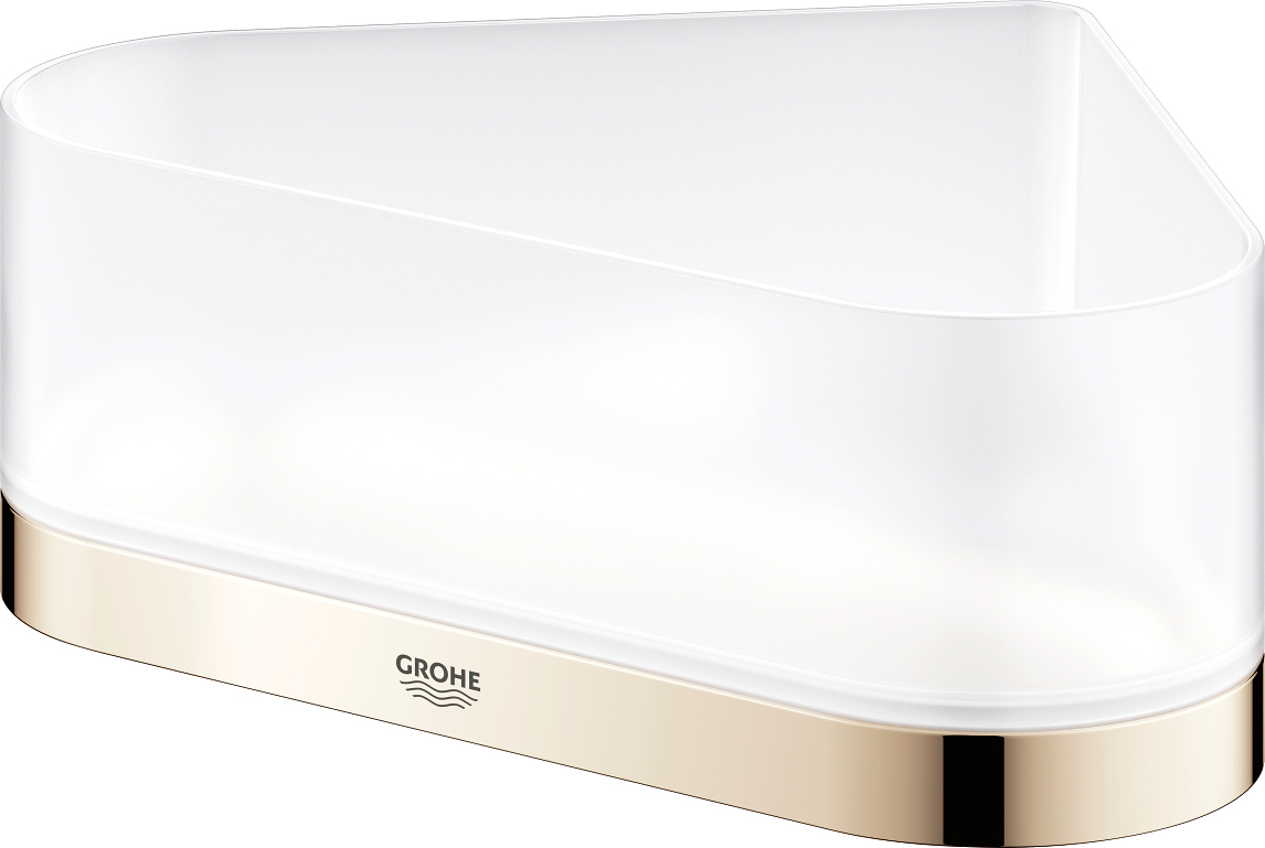 Grohe Selection Полочка для душа, угловая с держателем, цвет: никель глянец 41038BE0