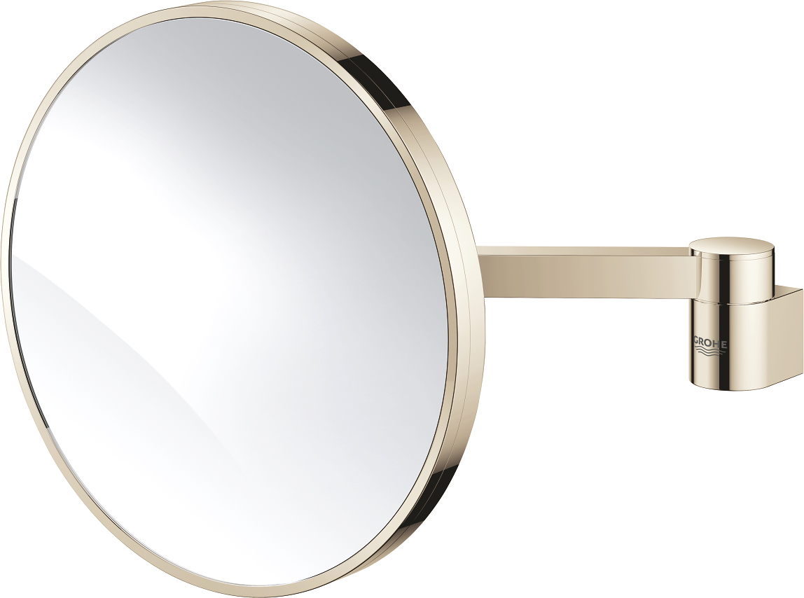 Grohe Selection Косметическое зеркало подвесное круглое, цвет: никель глянец 41077BE0