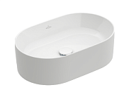 Villeroy & Boch Collaro Раковина чаша 56x36x14,5h см, без перелива, цвет: Альпийский белый глянцевый 4A195601
