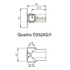 Nicolazzi  Встраиваемая часть для настенного смесителя Quadro C5523Q/1