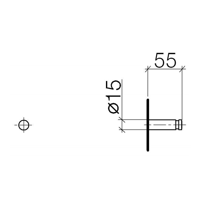 Dornbracht Tara Крючок, цвет: хром 83251220-00