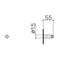 Dornbracht Tara Крючок, цвет: хром 83251220-00
