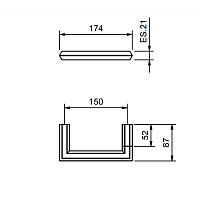 Fantini Venezia Держатель туалетной бумаги подвесной, открытый, цвет: хром 94 02 7809