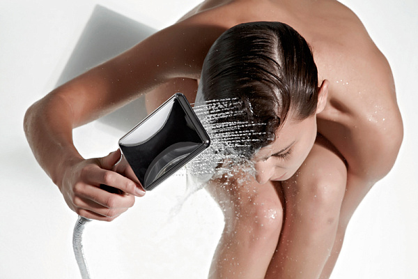 Bossini Agua Ручной душ, 1 вид струи, цвет: chrome B00175.030