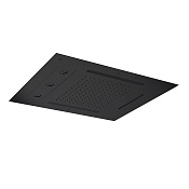 Almar Square Потолочный душ 63х48 см встраиваемый, 3 режима, цвет: matt black E044190.MB