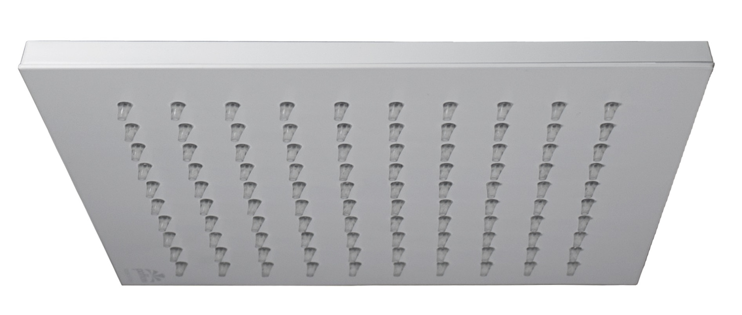 Paffoni Syncro Верхний душ 20x20 см, антикальций, цвет: белый матовый ZSOF075BO