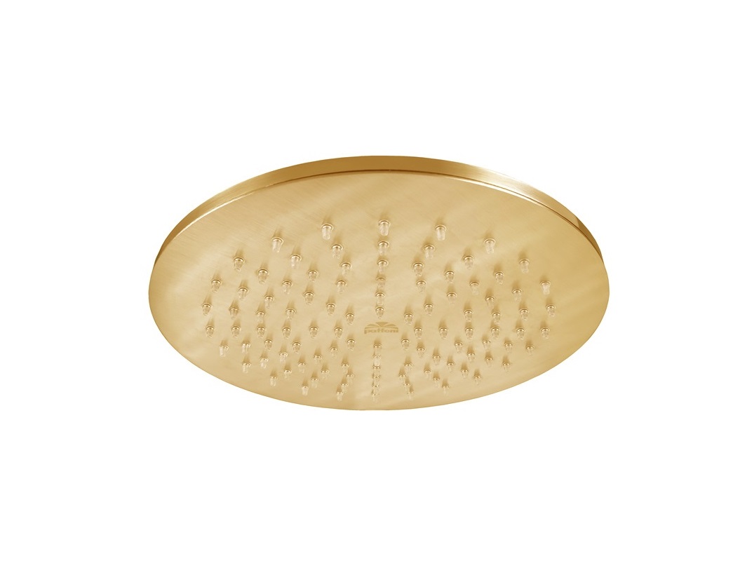 Paffoni Light Душевой комплект: душевой гарнитур, цвет: золото медовое брашированное KITZLIG015HGSP