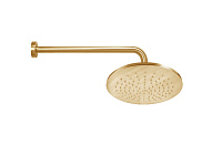 Paffoni Light Душевой комплект: душевой гарнитур, цвет: золото медовое брашированное KITZLIG015HGSP