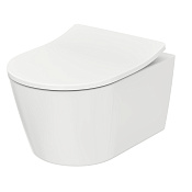 Toto RP Унитаз подвесной 38x54 см., безободковый, без крышки, покрытие CeFiONtect, цвет: белый CW552RY#XW